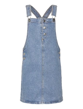 Mango | Short Denim Pinafore | 9