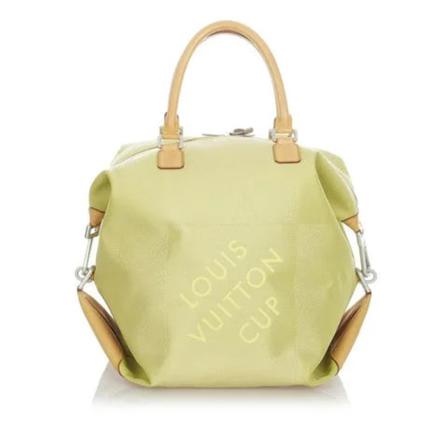 Louis Vuitton Vintage, Pre-owned Nylon louis-vuitton-bags Groen, Dames, Maat:ONE Size