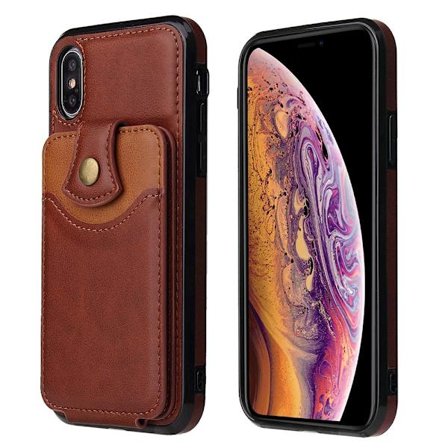 Genomtänkt Skal med Korthållare - iPhone XR