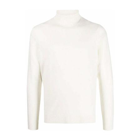 Malo Turtleneck Hvid, Herre Rullekraver