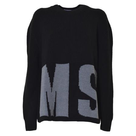 Msgm Sweater Sort, Herre