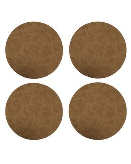 Glassunderlag Vejby 4-Pk Cognac