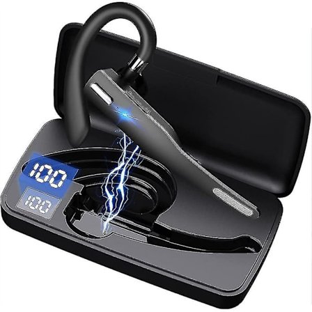 Bluetooth-langattomat kuulokkeet, korvanapit, puhelimen sisäkorvakuulokkeet latauskoteloilla