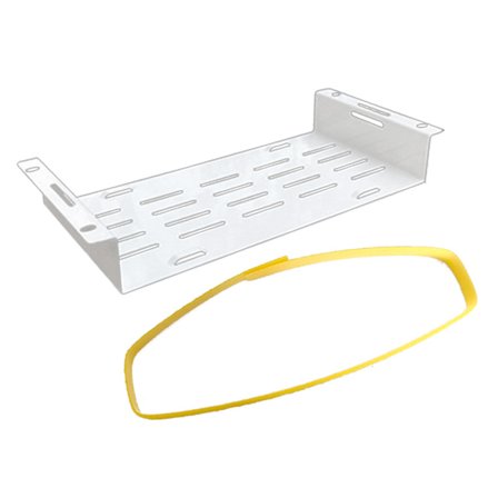 H6 Trådlös Wifi Router Hylla Förvaringslåda Väggmonterad Metall Organizer Låda Kabel Ström Fäste Organizer Låda Heminredning