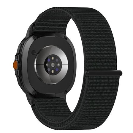 Galaxy Watch 8 46/44/40 mm Armband Nylon Loop Svart