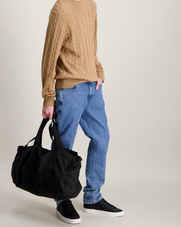 Tommy Hilfiger MODERN STRAIGHT SALT&PEPPER Blå Jeans Gutt - Kids Brand Store