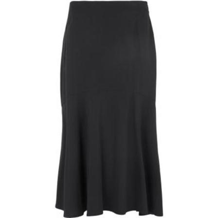 Soft Rebels Hailey midi Nederdel Sort, Dame