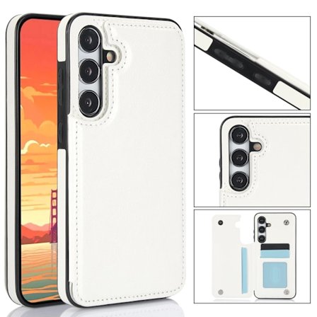 Samsung Galaxy S24 - Stilrent Skal med Plånbok/Kortfack