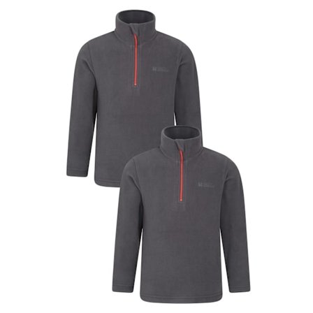 Mountain Warehouse Barn Fleece (2-pack) för barn 7-8 år