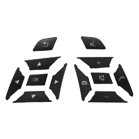 Auton ohjauspyörän painikkeiden peitetarra C E Ml Cla Gla Sl -luokille W176 W212 W204