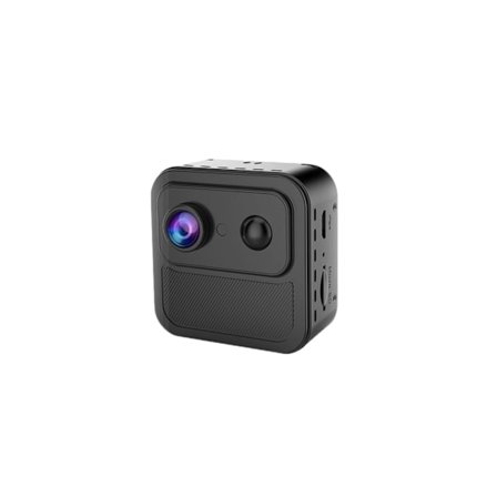 Mini Kamera Liten Kamera 1080P med Live Video Portabel Fjärrkamera Mörkerseende Rörelsedetektering för Resor Cykling YEMAESRE