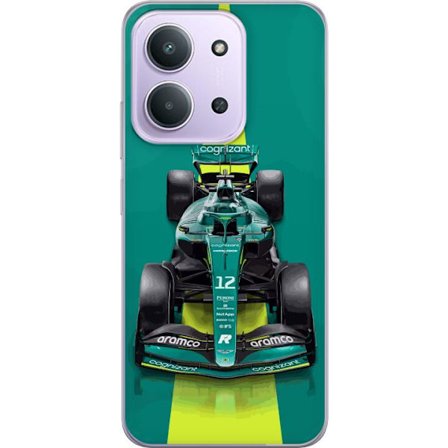 Kompatibelt Mobilskal till Xiaomi Xiaomi Redmi 15C Aston Martin Formel 1-bil i grön racingdesign med modern studiokänsla