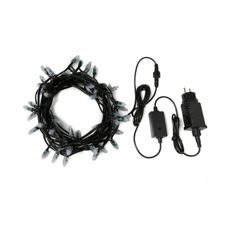 Lite bulb moments Smart String Lys Globe Globe 0,8cm, RGB, 5W, Alexa/Google kompatibelt, IP65 vannbestandig,10m.Lite app