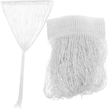 2 stk. Dørgardin med snorer, romdeler, dusk-skjermgardin for gang, inngang, soverom, døråpning