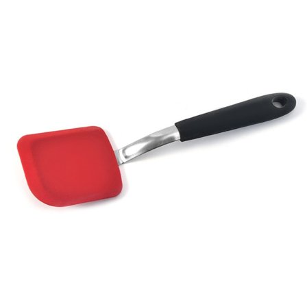 IC 2-delt pakke elastisk silikone spatel, ske, 600F varme