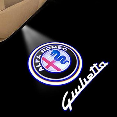 SUJI Tervetuloa Valo Alfa Romeo Stelvio MITO Giulietta Projektor Valo 2-Pakkaus - WELLNGS