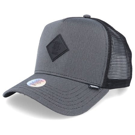 Djinns - Negro trucker Gorra - Hft Skynylon-Black Trucker @ Hatstore