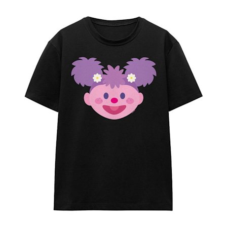Sesame Street Dam/Dam Abby Cadabby Kawaii Ansikte T-Shirt XX