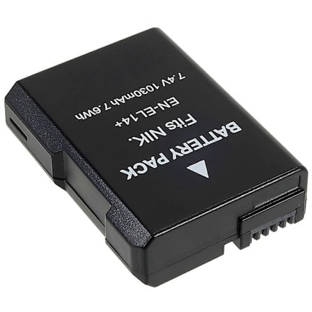 For Nikon D3100 D3200 D3300 D3400 D3500 D5100 D5200 D5300 D5500 7.40V 1030mAh Kamerabatteripakke Som (FMY)