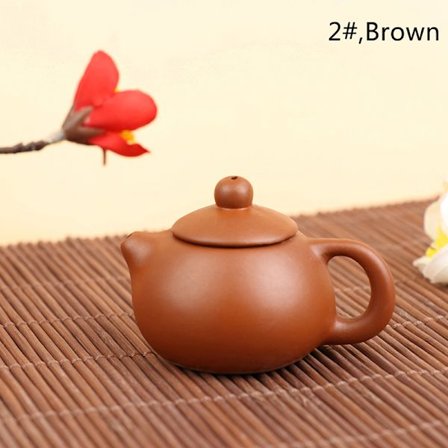 1 st Lila Lera Finger Tekanna Te Pet Pocket Te Set Ornaments