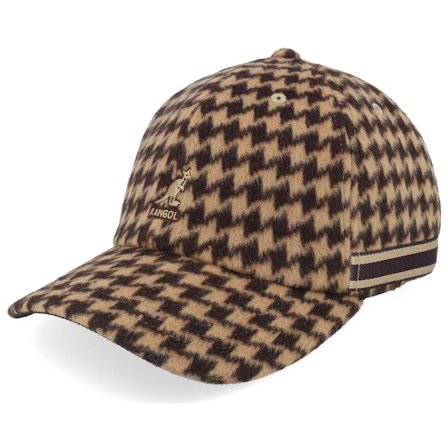 Kangol - Marron adjustable Casquette - Kg Block Zig Baseball Brown Adjustable @ Hatstore