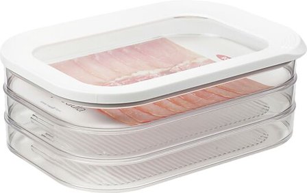 MEPAL Husholdningsboks Modula Klar 3x0,55L