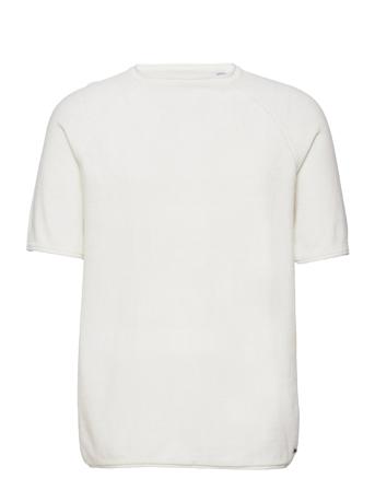 Onsdextor Life 12 Ss Washed Raglan Knit White ONLY & SONS