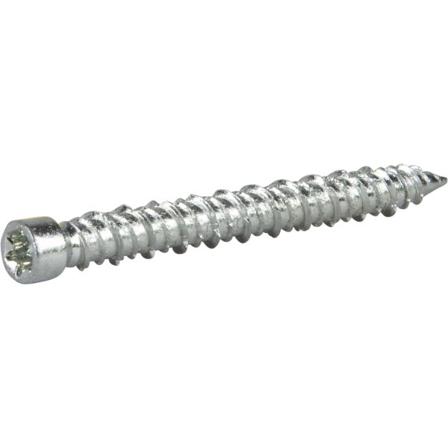 ESSVE ECS-CY Betongskrue 7,5(6) mm Ø, FZB, 100-pakning 92 mm, Innfesting
