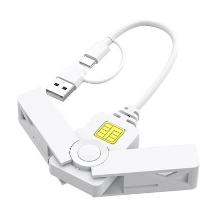 Smartkortleser USB A Type-C USB Felles Tilgang Skatteerklæring SIM/ID/Bankkortleser Felles Tilgang Leser