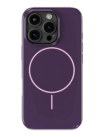 Holdit Mono Case Magsafe Iphone 16 Pro - Purple - IPHONE 16PRO