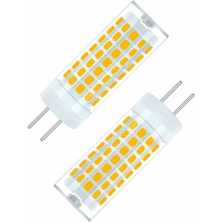6W G6.35/GY6.35 LED-pære 690LM varm hvit 3000K, Bi-Pin-sokkel