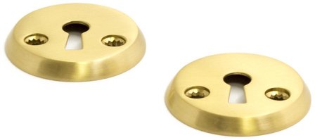 Habo 12717 Nyckelskylt Mattborstad mässing, Dörrar