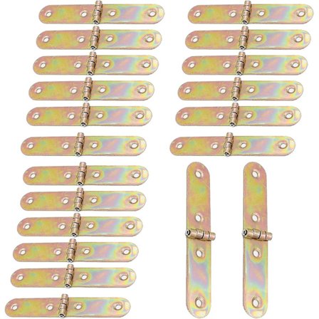 Sammenklappelig Flip Hængsel Metal Sammenklappeligt Bord Butler Bakke Bagklap Hængsler 20 stk