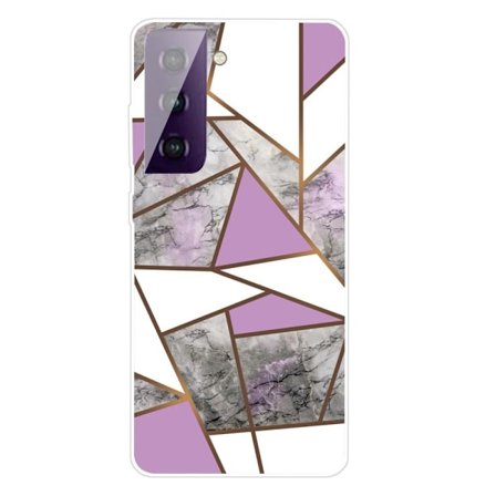 SKALO Samsung S21 FE Marmor TPU-skal - Motiv 10