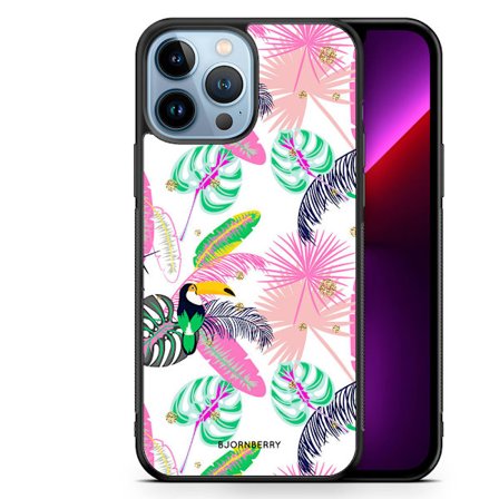 Bjornberry Skal iPhone 13 Pro Max - Tropical Pattern