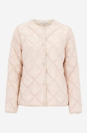 Cellbes of Sweden - Quiltet letvægtsjakke i beige til damer i størrelse 38/40