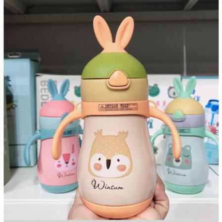 260ml Baby Matningskopp Rostfritt Stål Mjölktermos För