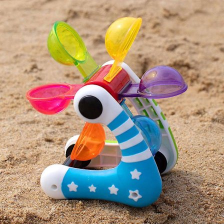 Sand och vatten kvarn lekset leksak barn barn strand sand slott leksak(Vattenhjul)