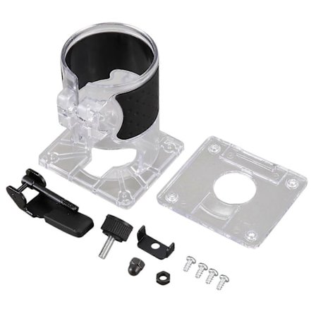 Trimmerbas Plastbasbräda Träbearbetning Kantfräs för Elektrisk Trimmermaskin Tillbehör