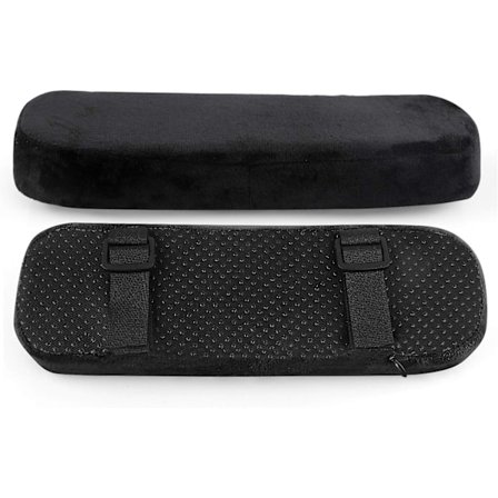 Albuebeskytter, 2 deler Armlene Albuestøtte Armputer Stol Myke armlener Pute, trekk til kontorstol【mo】