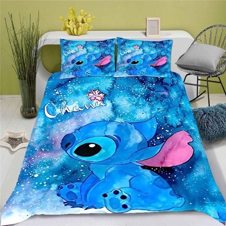 Stitch 3D -vuodevaatesetti 150x200 -peittopussi