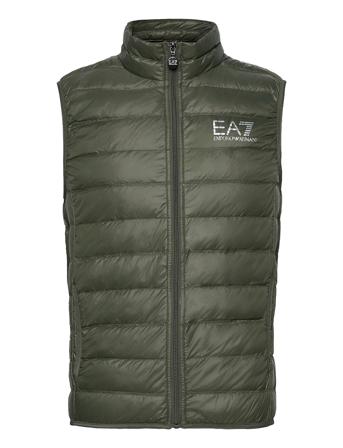 Down Waistcoat Väst Grön EA7