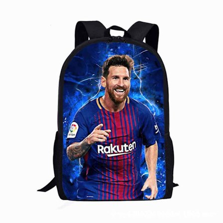 17-tommers ettlags skolesekk MESSI skolesekk med stor kapasitet V