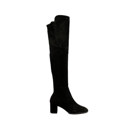 Stuart Weitzman, Over-knee Boots Zwart, Dames, Maat:37 EU
