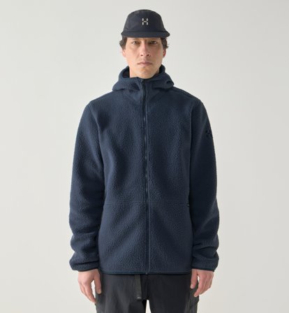Haglöfs Funäs Pile Hood Men Tarn Blue - Herre - S