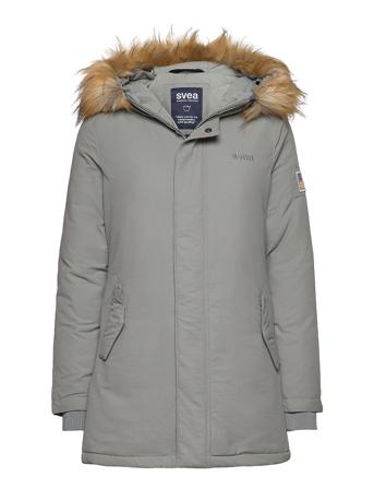 Miss Lee Jacket Outerwear Parka Coats Grå Svea