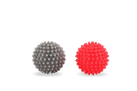 Nordic Quality Tumble balls 2 pcs. Red/Grey
