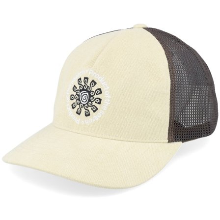Rip Curl - Beige Trucker Cap - Search Sun Sand Dune/Brown Trucker @ Hatstore