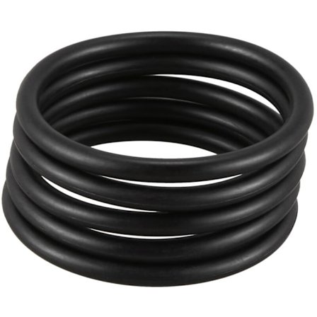 5 stk. sorte nitrilgummi O-ringe acrylonitril butadien tætning øjenkop 50mm x 4mm