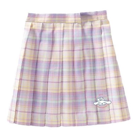 Sanrios My Melody Cinnamoroll Hellokittys Söpöt Tyttöjen JK Laskostettu Hame Sarjakuva Akatemia Uniformu Hame Kawaii Koulupuku Hame-WELLNGS